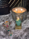 Owl Bees Wax Hand Molded Candle