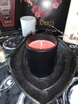 Halloween 6oz candles w/wooden lid