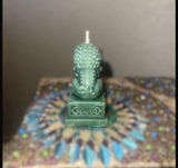 Buddha Chinese Lion Bees Wax Hand Molded Candle