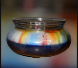 Universe/Planet Soy Wax Open Glass Pot Candle