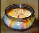 Universe/Planet Soy Wax Open Glass Pot Candle